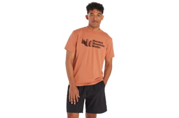 Image of Marmot MMW Short Sleeve T-Shirts - Mens, Sunburn, Extra Large, M15593-20497-XL