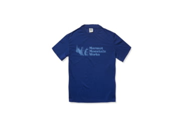 Image of Marmot MMW Short Sleeve T-Shirts - Mens, Twilight Blue, Extra Large, M15593-23091-XL