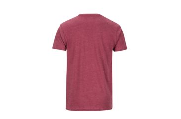 Image of Marmot MMW Tee Short Sleeve - Mens, Burgundy Heather, 2XL, 42890-6823-XXL