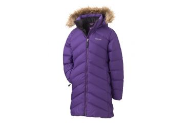 Image of Marmot Montreaux Coat - Girl's-Large-Deep Purple
