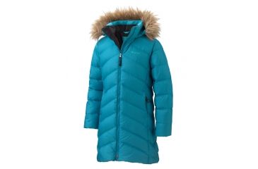 Image of Marmot Montreaux Coat - Girl's-Small-Mosiac Blue