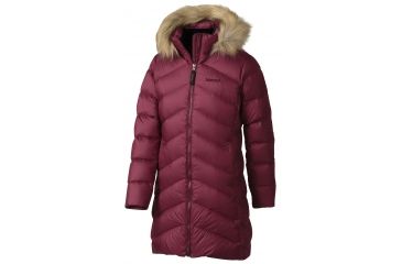 Image of Marmot Montreaux Coat - Girls-Berry Wine-X-Small