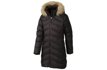 Image of Marmot Montreaux Coat - Girls-True Black-Small