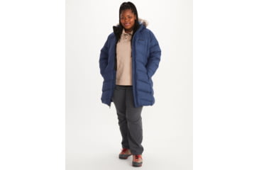 Image of Marmot Montreaux Plus Coat - Womens, Arctic Navy, 1X, M11821-2975-1X