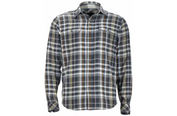 Image of Marmot Montrose Long Sleeve Shirt - Men's -Slate Grey-Small