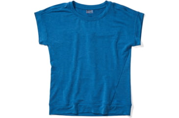 Image of Marmot Morgan Short Sleeve T-Shirt - Womens, Classic Blue Heather, Small, 47650-3132-S