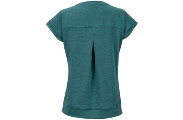 Image of Marmot Morgan Short Sleeve T-Shirt - Womens, Deep Teal Heather, Extra Small, 47650-4665-XS