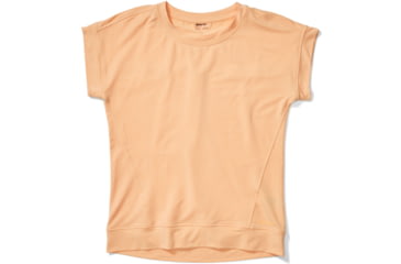 Image of Marmot Morgan Short Sleeve T-Shirt - Womens, Sweet Apricot Heather, Extra Small, 47650-9501-XS