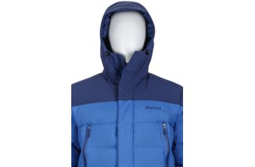 Image of Marmot Mountain Down Jacket - Men's, Dark Cerulean/Arctic Navy, Large 71640-3691-L