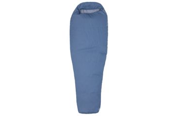 Image of Marmot Nanowave 55 Sleeping Bag, Steel Onyx, Regular, Left Zip, 38780-1515-LZ