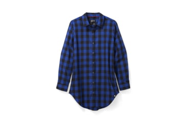 Image of Marmot Nicolet Lightweight Flannel LS - Womens, Royal Night, Extra Small, 31330-3942-XS