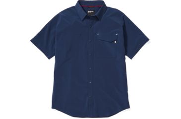 Image of Marmot Northgate Peak Short Sleeve Shirt - Mens, Arctic Navy, Small, 41420-2975-S