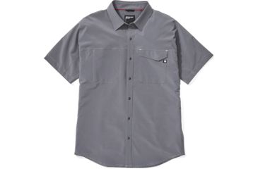 Image of Marmot Northgate Peak Short Sleeve Shirt - Mens, Steel Onyx, Small, 41420-1515-S