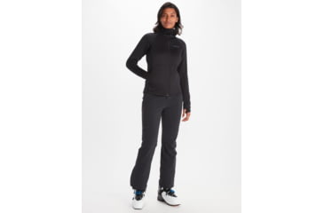 Image of Marmot Olden Polartec Hoody - Womens, Black, Extra Large, M13186-001-XL