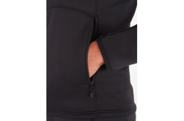 Image of Marmot Olden Polartec Hoody - Womens, Black, Extra Large, M13186-001-XL