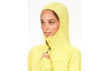 Image of Marmot Olden Polartec Hoody - Womens, Limelight, Medium, M13186-21536-M