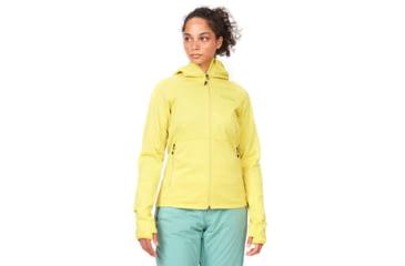 Image of Marmot Olden Polartec Hoody - Womens, Limelight, Medium, M13186-21536-M