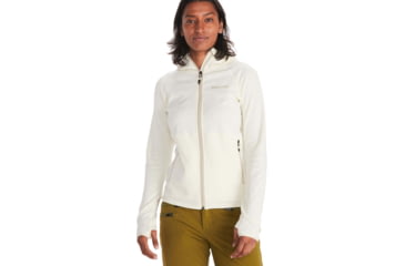 Image of Marmot Olden Polartec Hoody - Womens, Papyrus, Extra Large, M13186-7395-XL