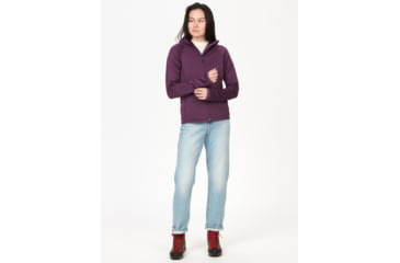Image of Marmot Olden Polartec Hoody - Womens, Purple Fig, Large, M13186-22260-L