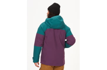 Image of Marmot Orion GORE-TEX Jacket - Mens, Dark Jungle/Purple Fig, Medium, M13113-22482-M