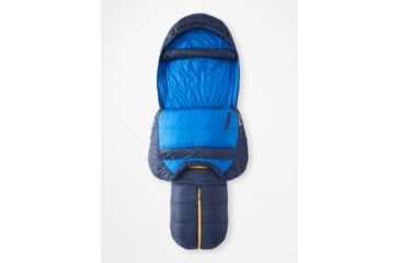 Image of Marmot Ouray Sleeping Bags - Womens, Arctic Navy/Dark Azure, Dual-Zip, M12793-19621-DZ