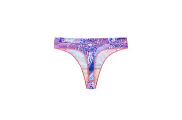 Image of Marmot Performance Thong Briefs - Womens, Fern Floral, Medium, 13270-8107-M