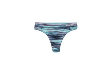 Image of Marmot Performance Thong Briefs - Womens, Haze, Large, 13270-8072-L