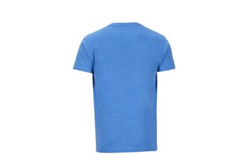 Image of Marmot Perimeter Tee Short Sleeve - Mens, Royal Heather, Medium, 43430-8556-M