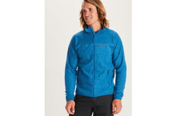 Image of Marmot Pisgah Fleece Jacket - Mens, Classic Blue, Medium, 81810-2200-M