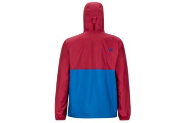Image of Marmot PreCip Anorak - Men's, Brick/Dark Cerulean, 2XL, 43860-5793-XXL