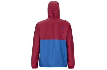Image of Marmot PreCip Anorak - Men's, Brick/Dark Cerulean, Small, 43860-5793-S