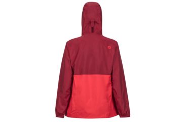 Image of Marmot PreCip Anorak - Womens, Brick/Scarlet Red, Extra Large, 49580-6885-XL