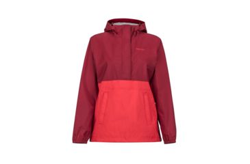 Image of Marmot PreCip Anorak - Womens, Brick/Scarlet Red, Extra Large, 49580-6885-XL