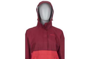 Image of Marmot PreCip Anorak - Womens, Brick/Scarlet Red, Medium, 49580-6885-M