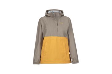 Image of Marmot PreCip Anorak - Womens, Cappuccino/Golden Eye, Extra Small, 49580-7760-XS
