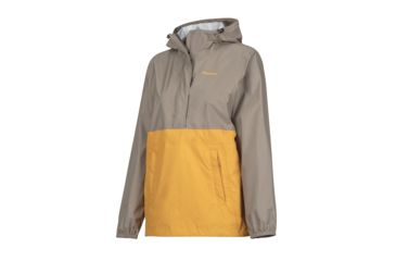 Image of Marmot PreCip Anorak - Womens, Cappuccino/Golden Eye, Extra Small, 49580-7760-XS