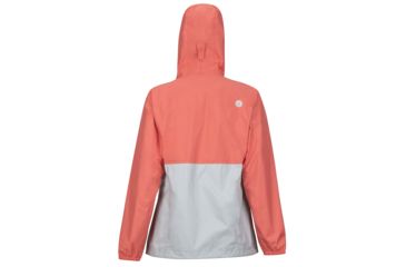 Image of Marmot PreCip Anorak - Womens, Living Coral/Bright Steel, Medium, 49580-5797-M