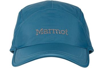 Image of Marmot Precip Baseball Hat - Men's-Denim