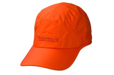 Image of Marmot Precip Baseball Hat - Men's-Orange Haze
