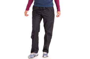 Image of Marmot PreCip Eco Full Zip Pant Long - Womens, Black, XL, M15877-001XL