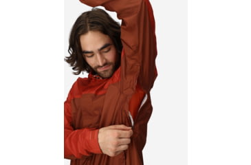 Image of Marmot PreCip Eco Jacket - Mens, Pecan/Sumac, L, M15881-24396L