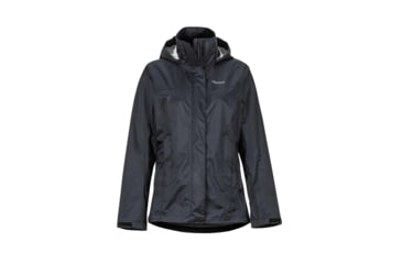 Image of Marmot PreCip Eco Jacket - Women's, Black, Large, 195115268541