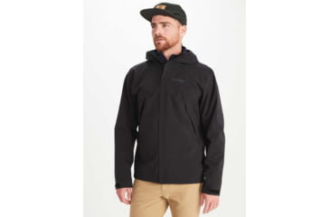 Image of Marmot PreCip Eco Pro Jacket - Men's, Black, Large, 195115271237
