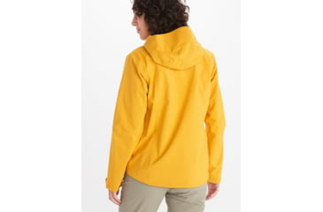 Image of Marmot PreCip Eco Pro Jacket - Women's, Medium, Golden Sun, M12389-9057-M