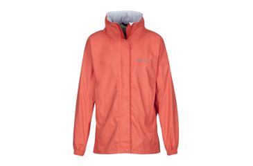 Image of Marmot Precip Jacket - Girl's, Living Coral, Large 55680-6847-L