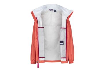 Image of Marmot Precip Jacket - Girl's, Living Coral, Large 55680-6847-L