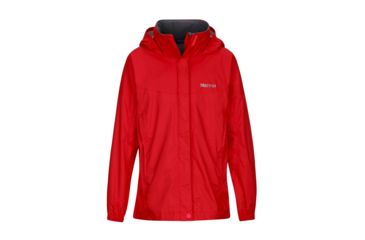 Image of Marmot Precip Jacket - Girl's, Bright Pink, Extra Small 55680-8608-XS