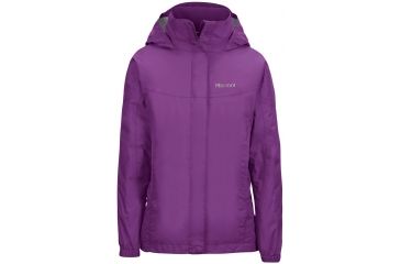 Image of Marmot Precip Jacket - Girl's-Mystic Purple-Medium