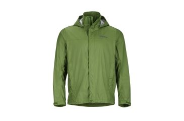 Image of Marmot Precip Jacket Tall - Men's-Alpine Green-X-Large