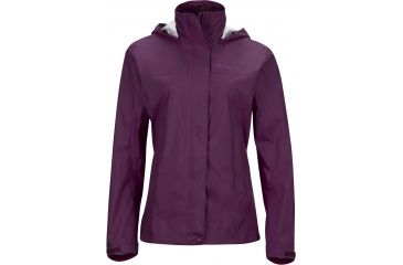Image of Marmot Precip Jacket - Women's-Deep Plum-X-Small